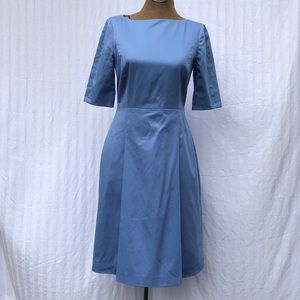 346 Brooks Brothers Classic Blue Dress